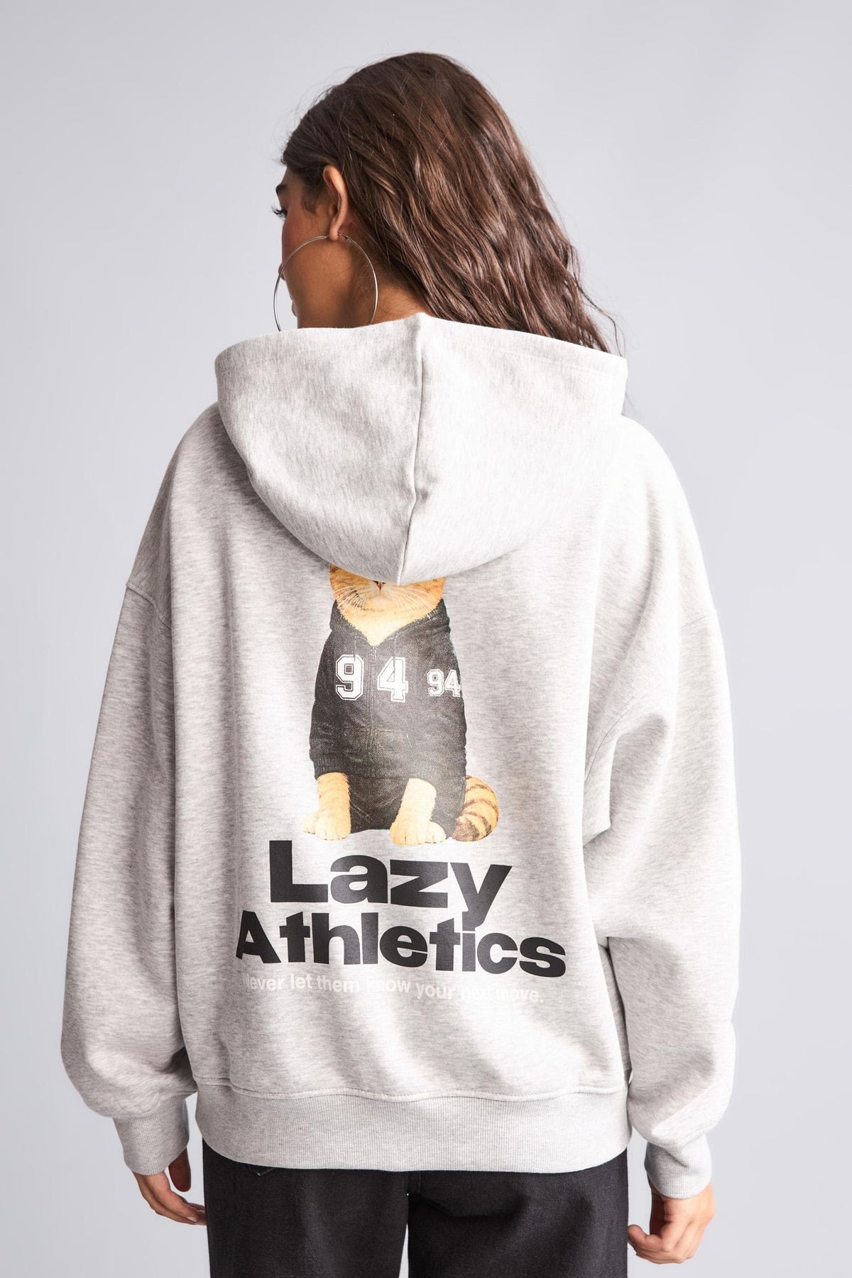 Overshırt Fitted Hooded Printed Thick Fabric Sweatshirt