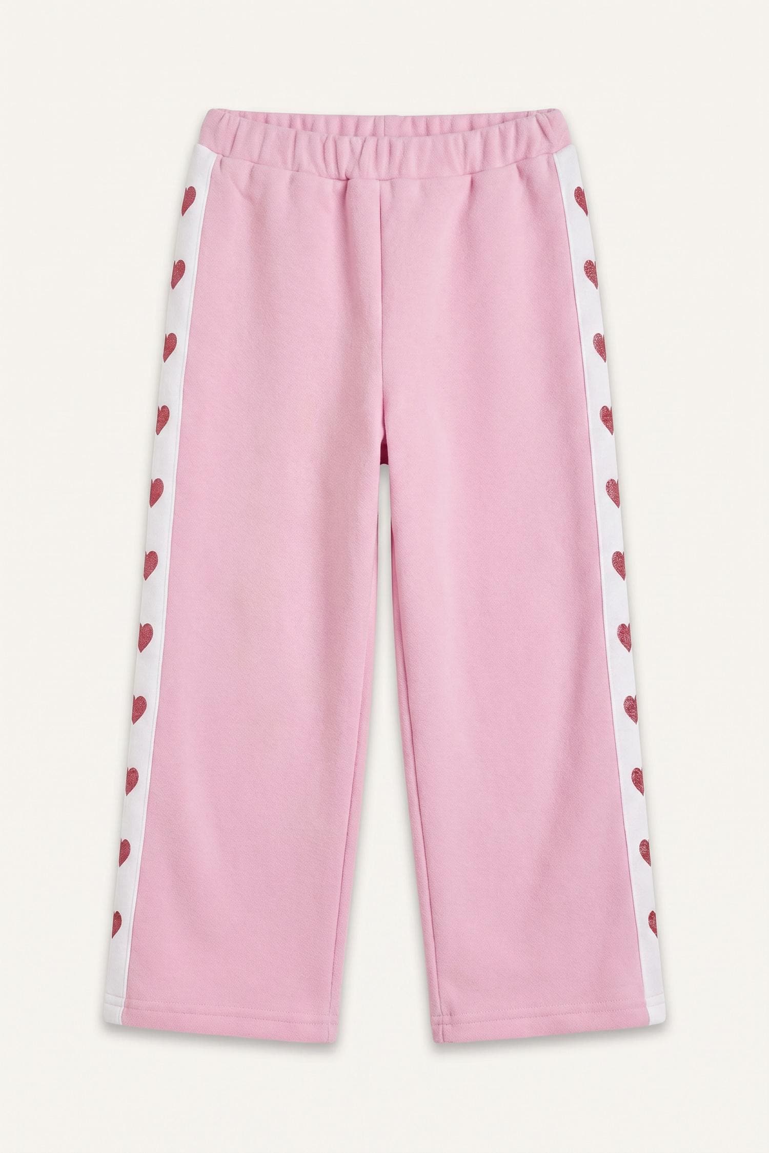 Wide Leg Lilac Color SweatpantsBaby Girl Secondary image