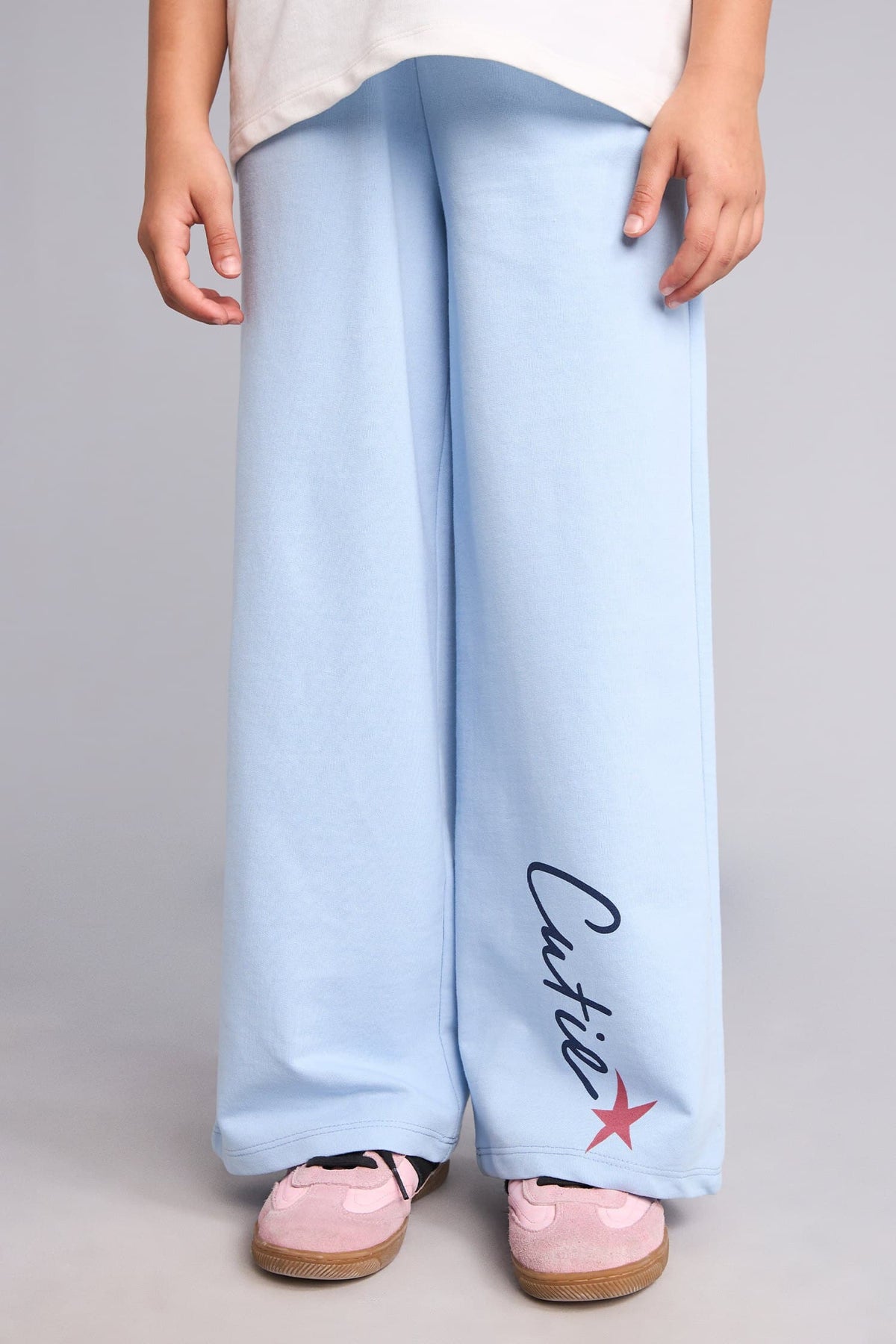 Printed T-Shirt Sweatpants 2 Pcs Girl