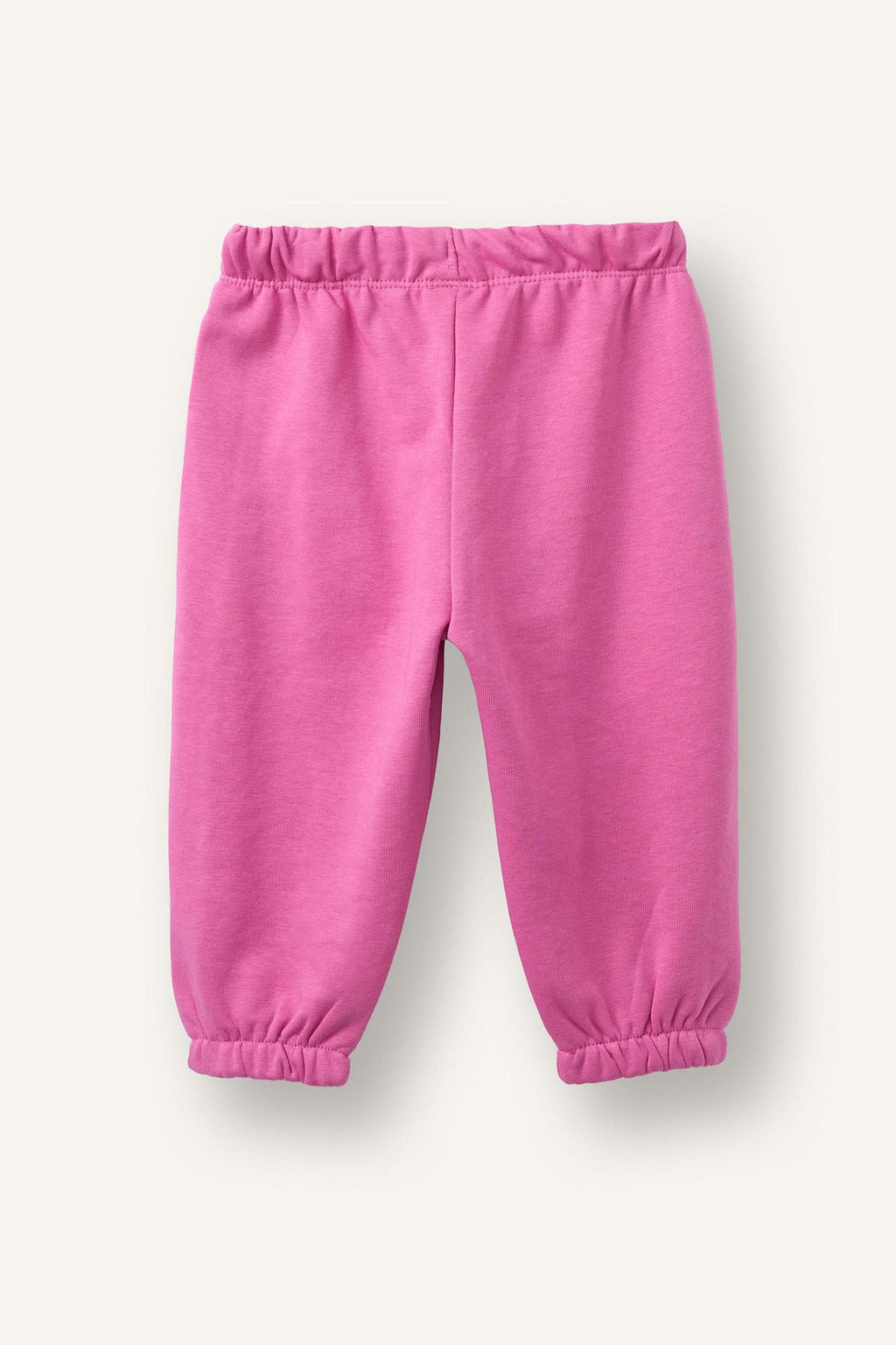 Regular Fit Thick Fabric Teddy Bear Crest Sweatpants Baby Girl