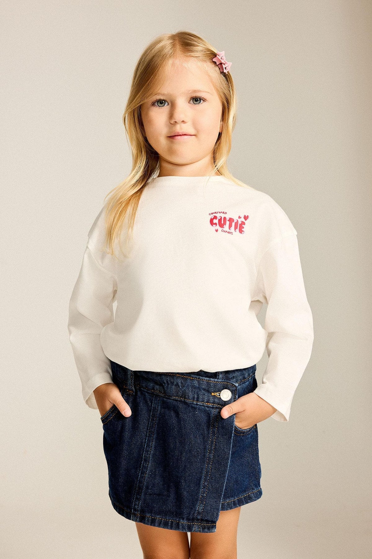 100% Cotton Jean Shorts Baby Girl