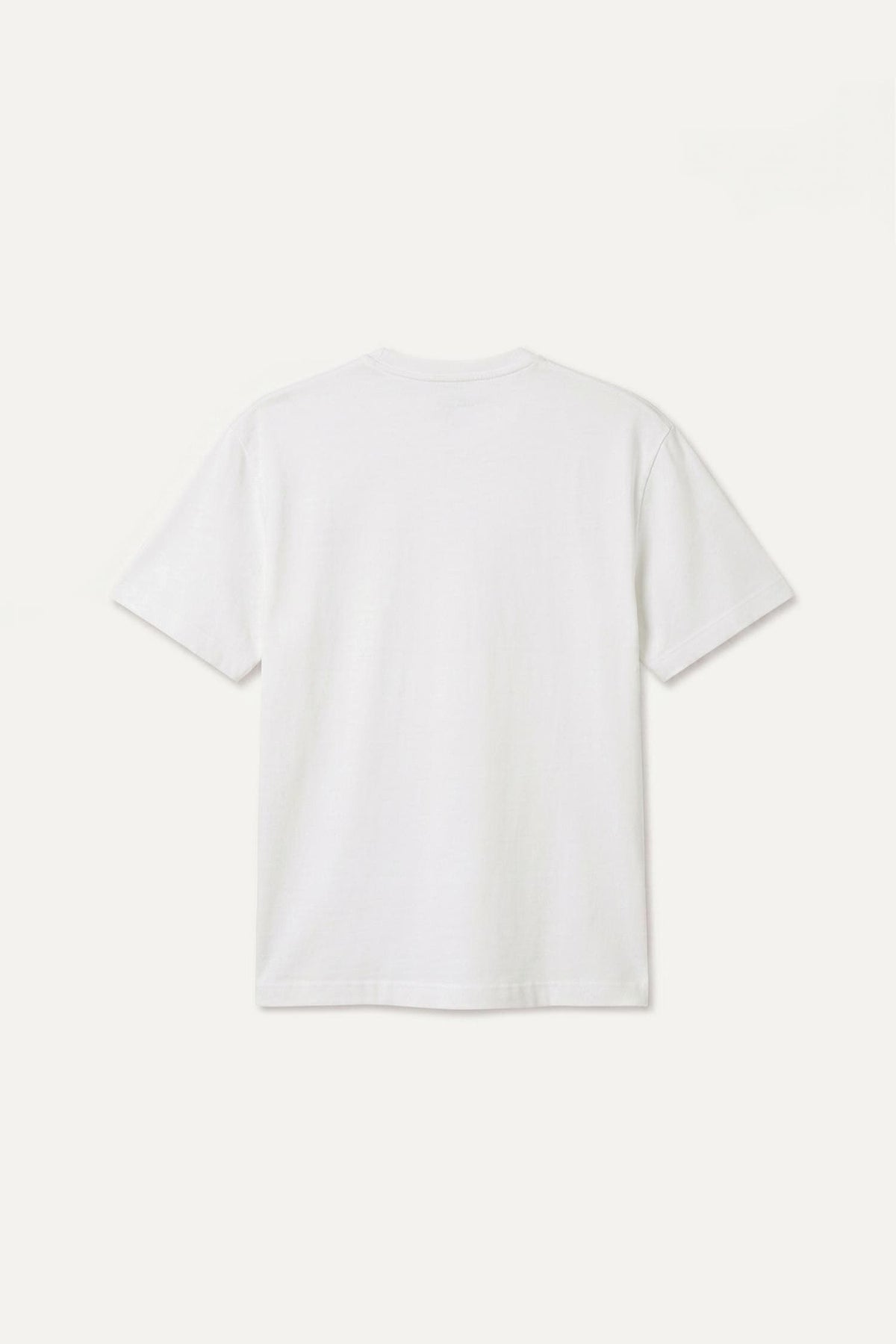 Regular Crew Neck Pique Short Sleeve Basic T-Shirt