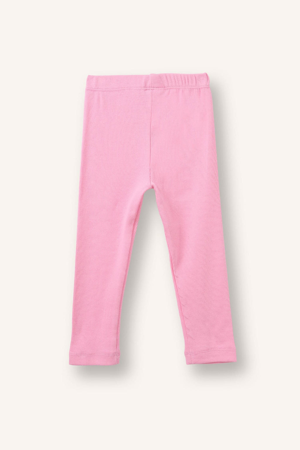 Elastic Waist Ribbed Camisole Tights Baby Girl