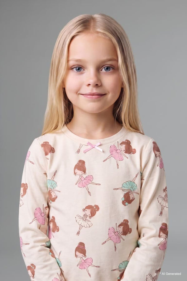 Patterned 2-Piece Pajama Set Baby Girl