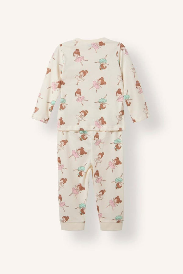 Patterned 2-Piece Pajama Set Baby Girl