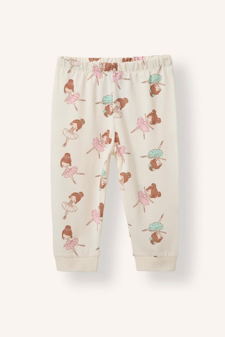 Patterned 2-Piece Pajama Set Baby Girl