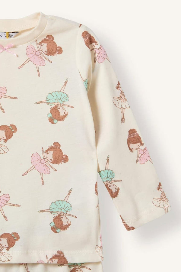 Patterned 2-Piece Pajama Set Baby Girl