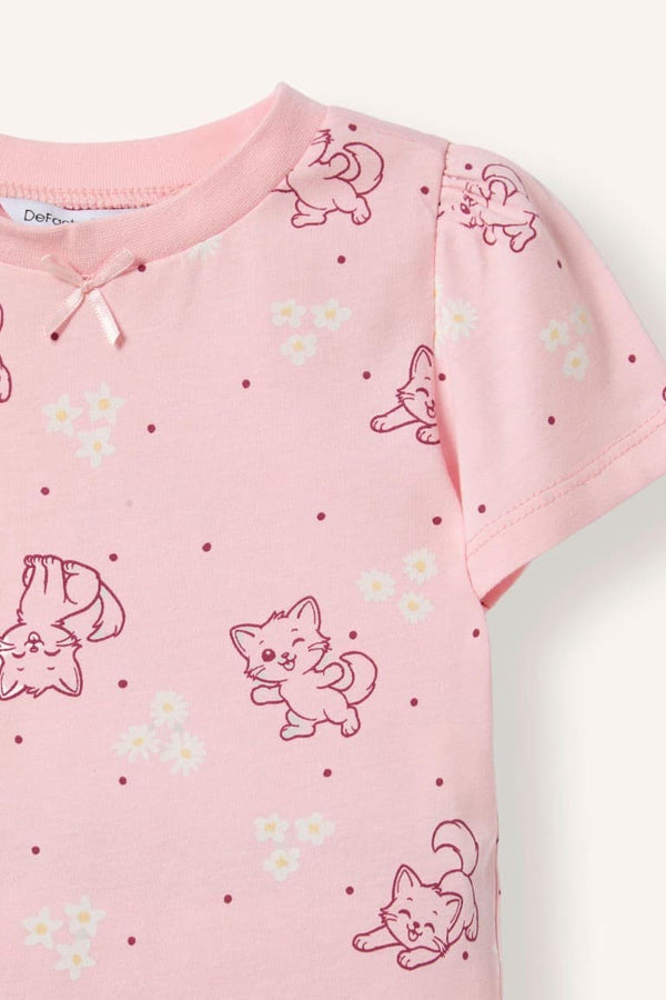 Patterned 2-Piece Pajama Set Baby Girl