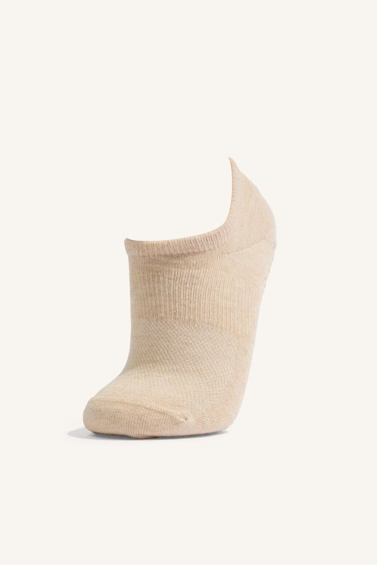 Women Non-Slip Sole 2-Pack Cotton Pilates Socks