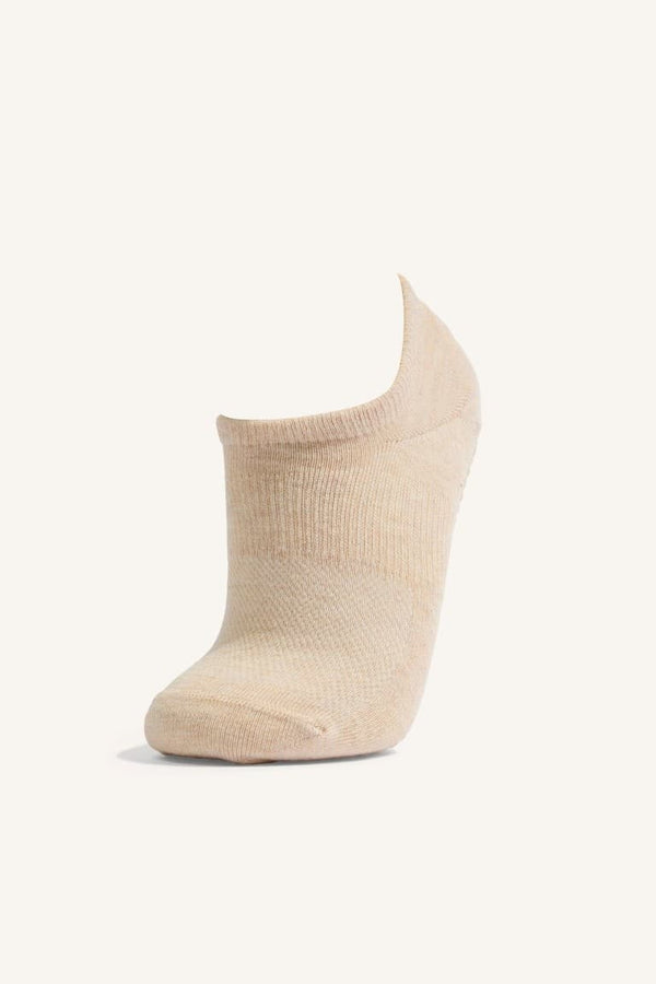 Women Non-Slip Sole 2-Pack Cotton Pilates Socks