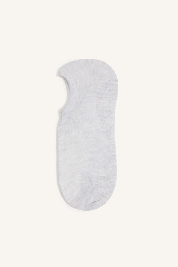 Women Non-Slip Sole 2-Pack Cotton Pilates Socks