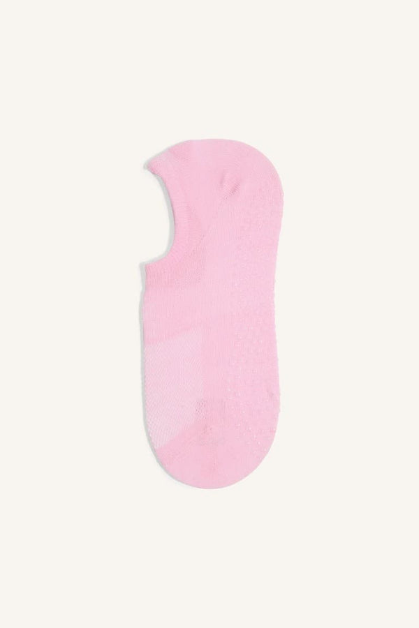 Women Non-Slip Sole 2-Pack Cotton Pilates Socks