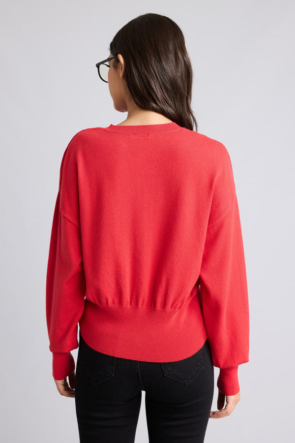 Fitted Crew Neck Knitwear Cardigan