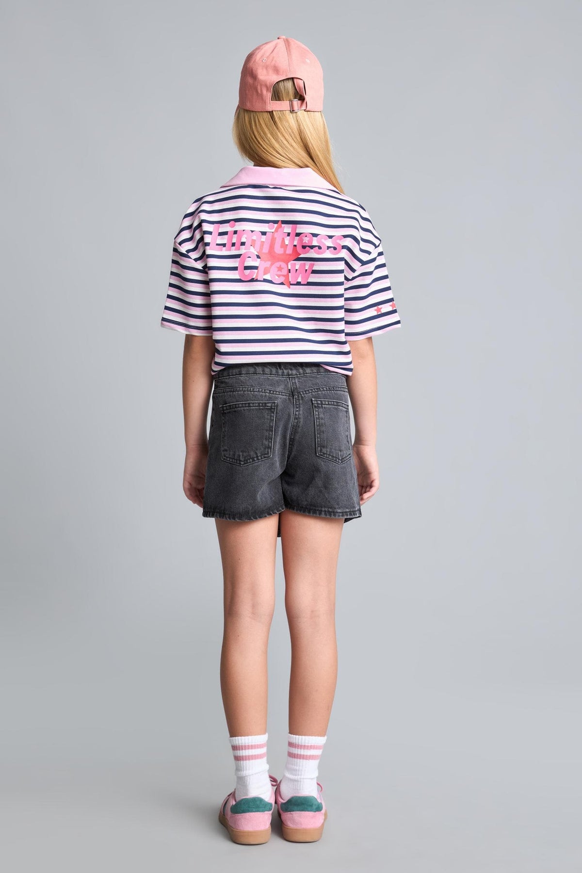 100% Cotton Jean Shorts Skirt Girls