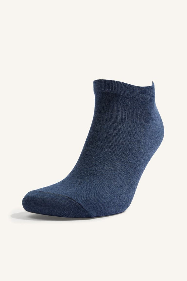 Mens 7-Pack Cotton Booties Socks