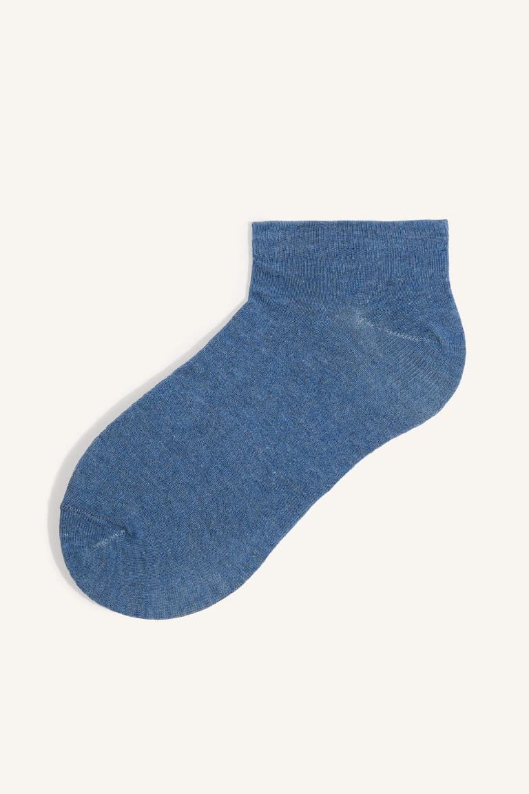 Mens 7-Pack Cotton Booties Socks