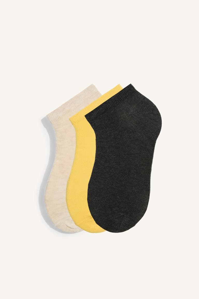 Women 3-Pack Cotton Booties Socks Main image