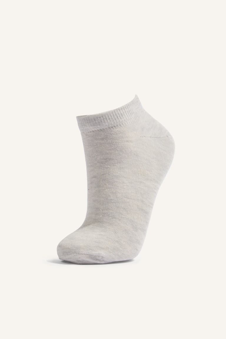 Women 7-Pack Cotton Textured Booties Socks Set