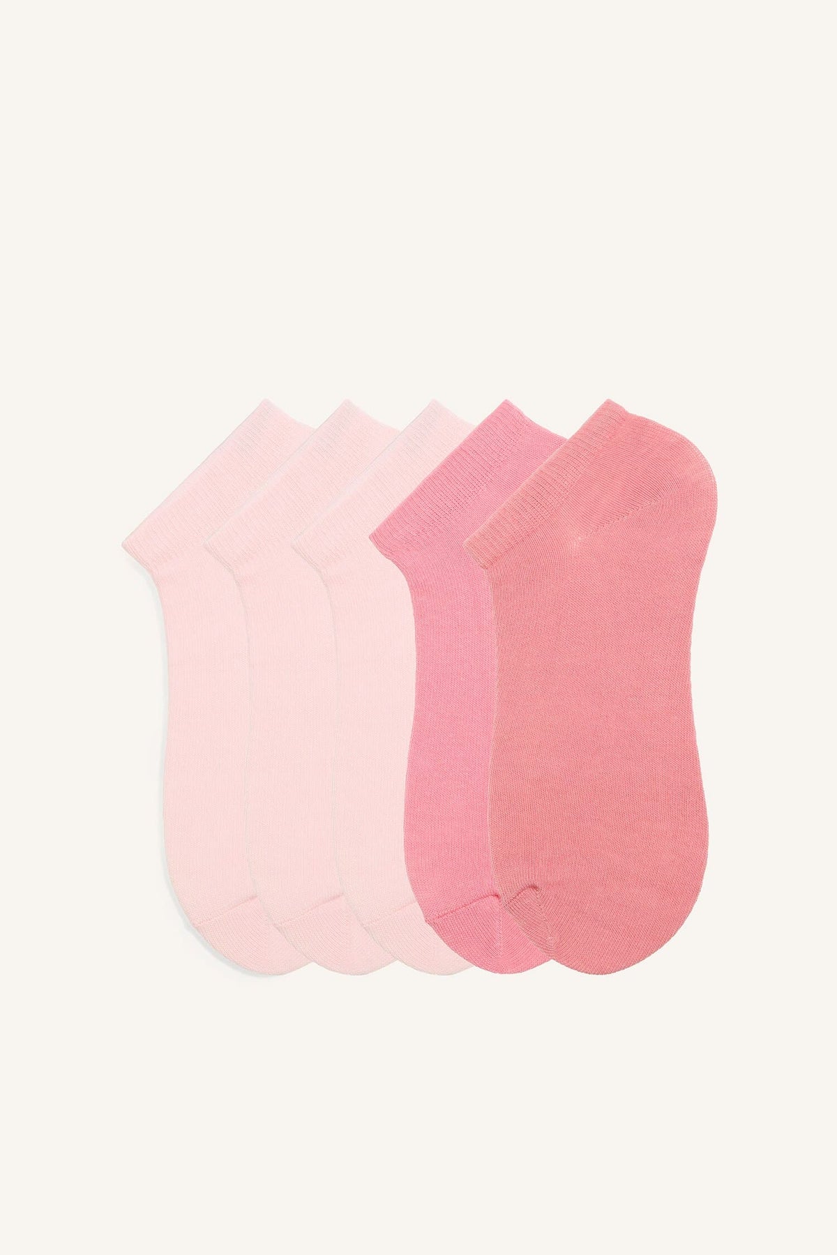 5 Pack Cotton Booties Socks Girl Main image