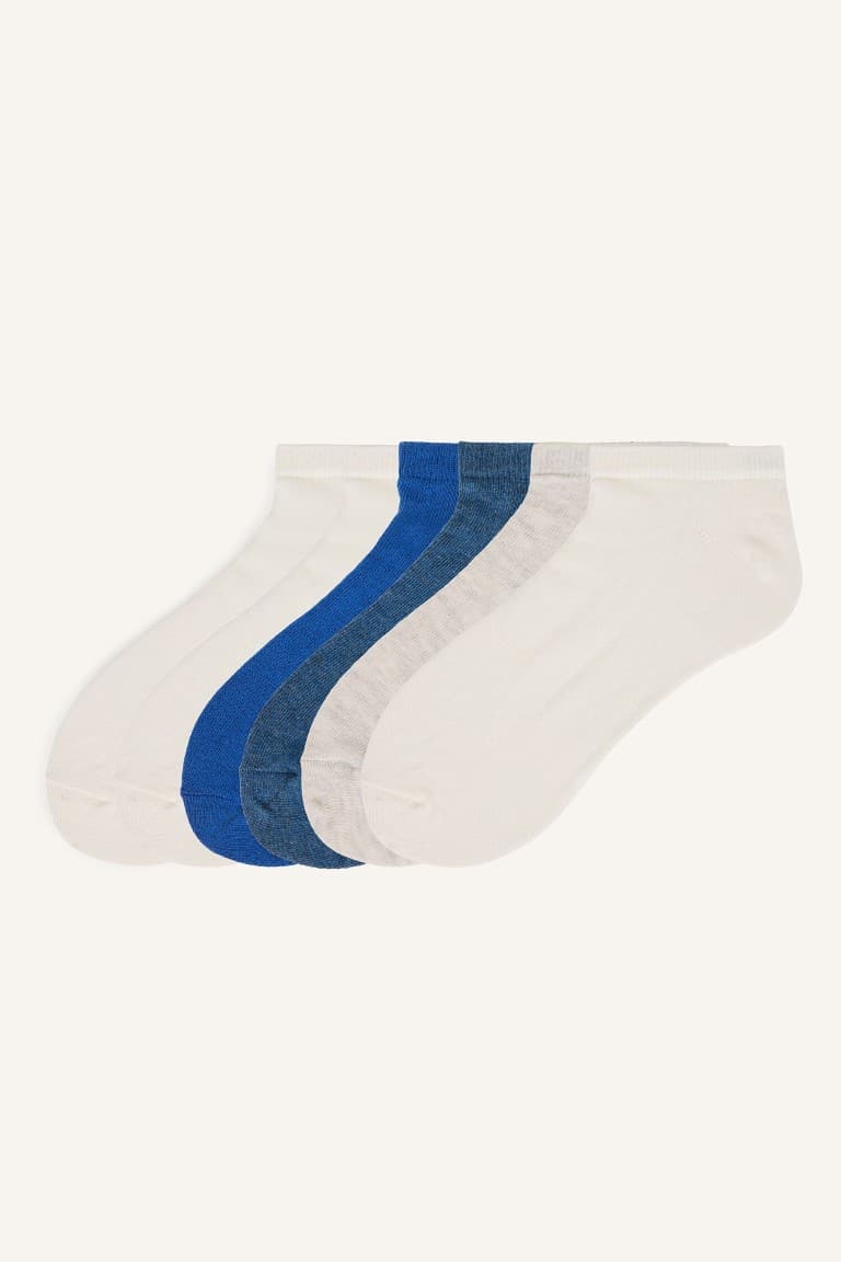 5-Pack Cotton Medium Booties Socks Boy Main image