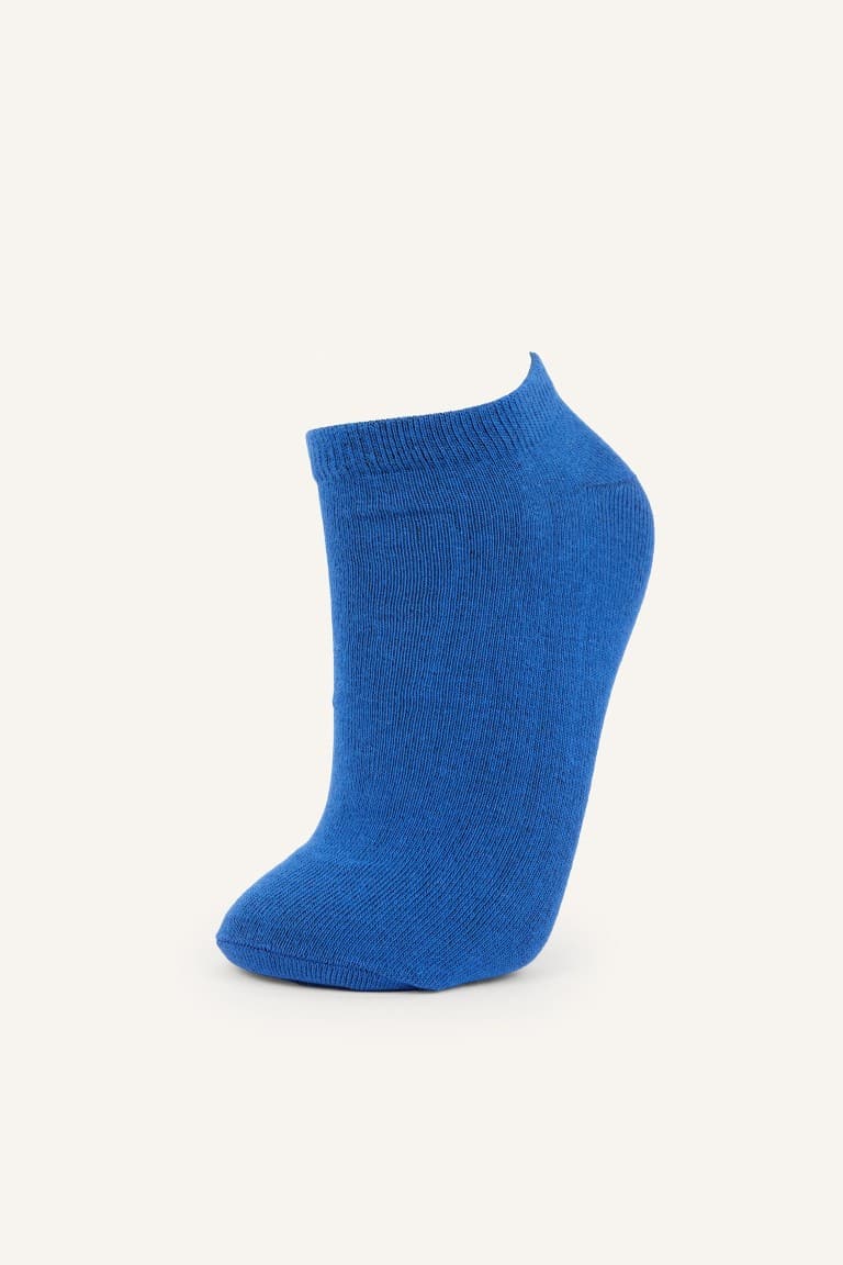 5-Pack Cotton Medium Booties Socks Boy
