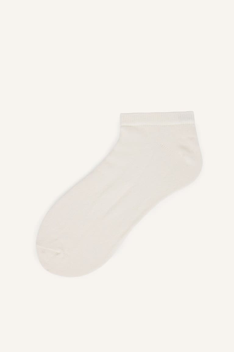 5-Pack Cotton Medium Booties Socks Boy