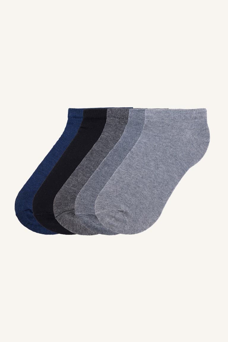 5-Pack Cotton Medium Booties Socks Boy Main image