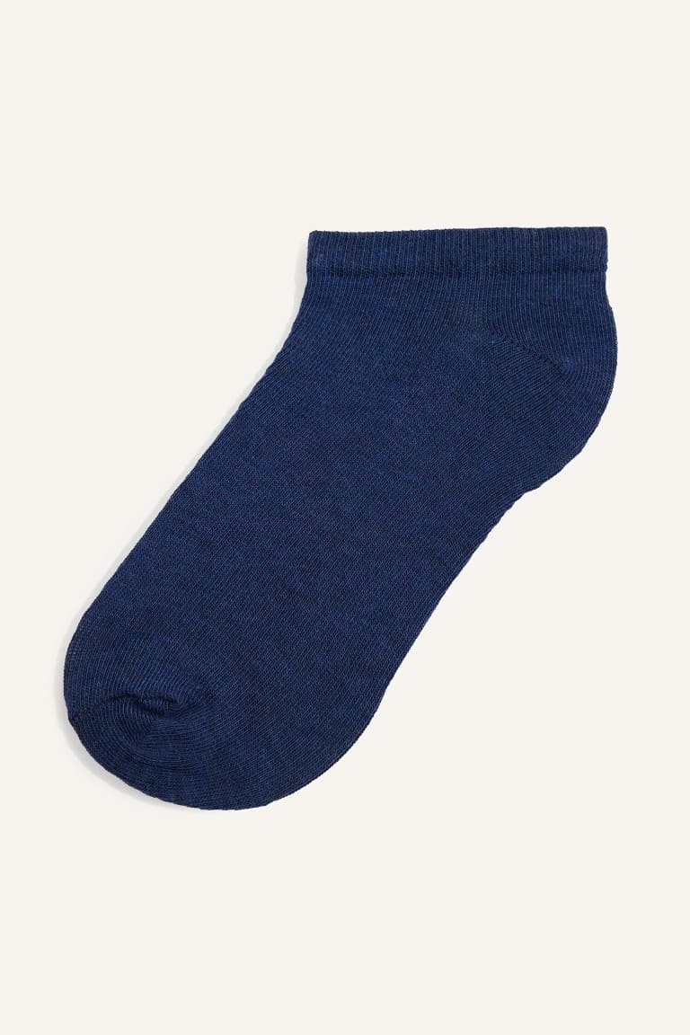 5-Pack Cotton Medium Booties Socks Boy