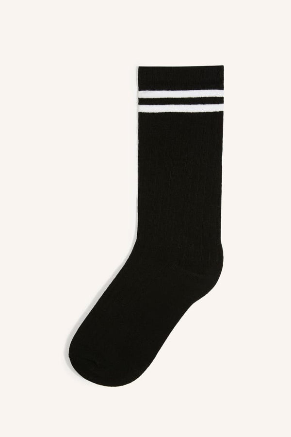2-Pack Cotton Knee-Length Socks Girls