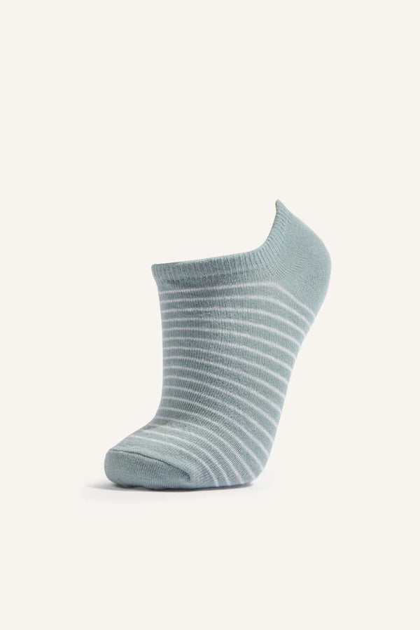 Women Invisible 5-Pack Cotton Sneaker Mixed Socks