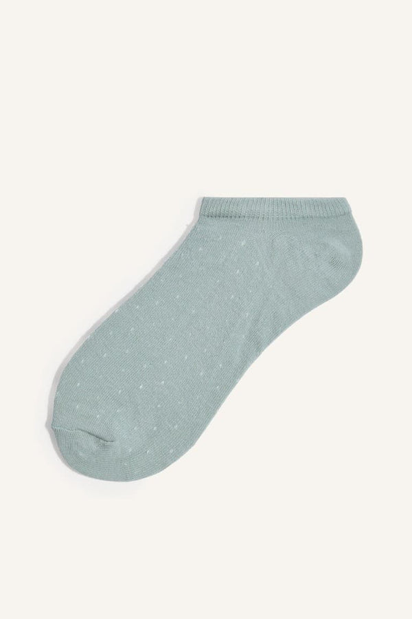 Women Invisible 5-Pack Cotton Sneaker Mixed Socks