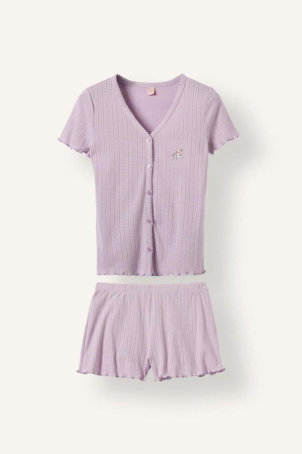 Regular Fit Short Sleeve 2-Pack Pajama Set