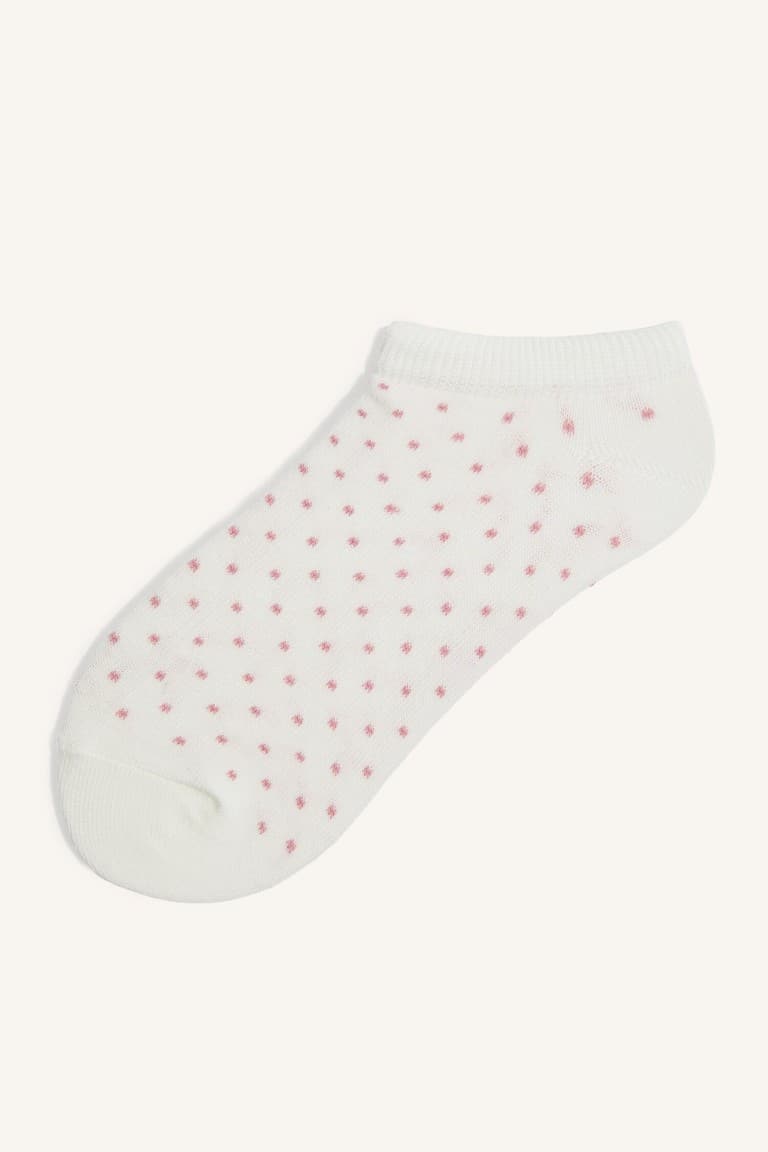 7-Pack Cotton Booties Socks Girls