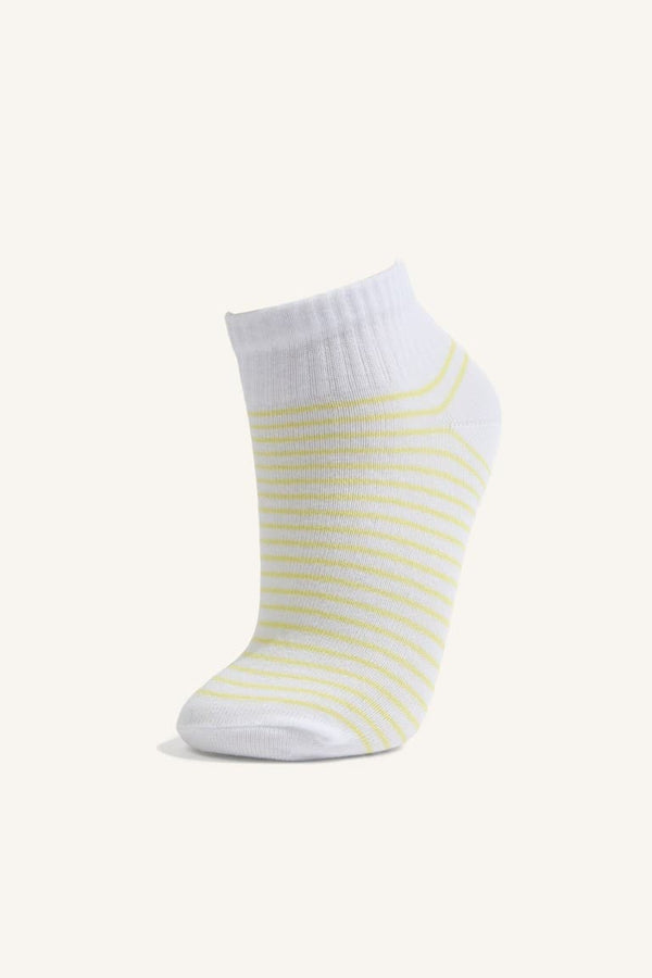 7-Pack Cotton Booties Socks Girls
