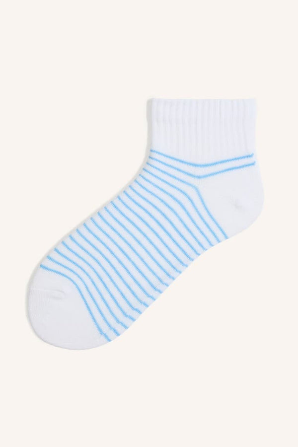7-Pack Cotton Booties Socks Girls