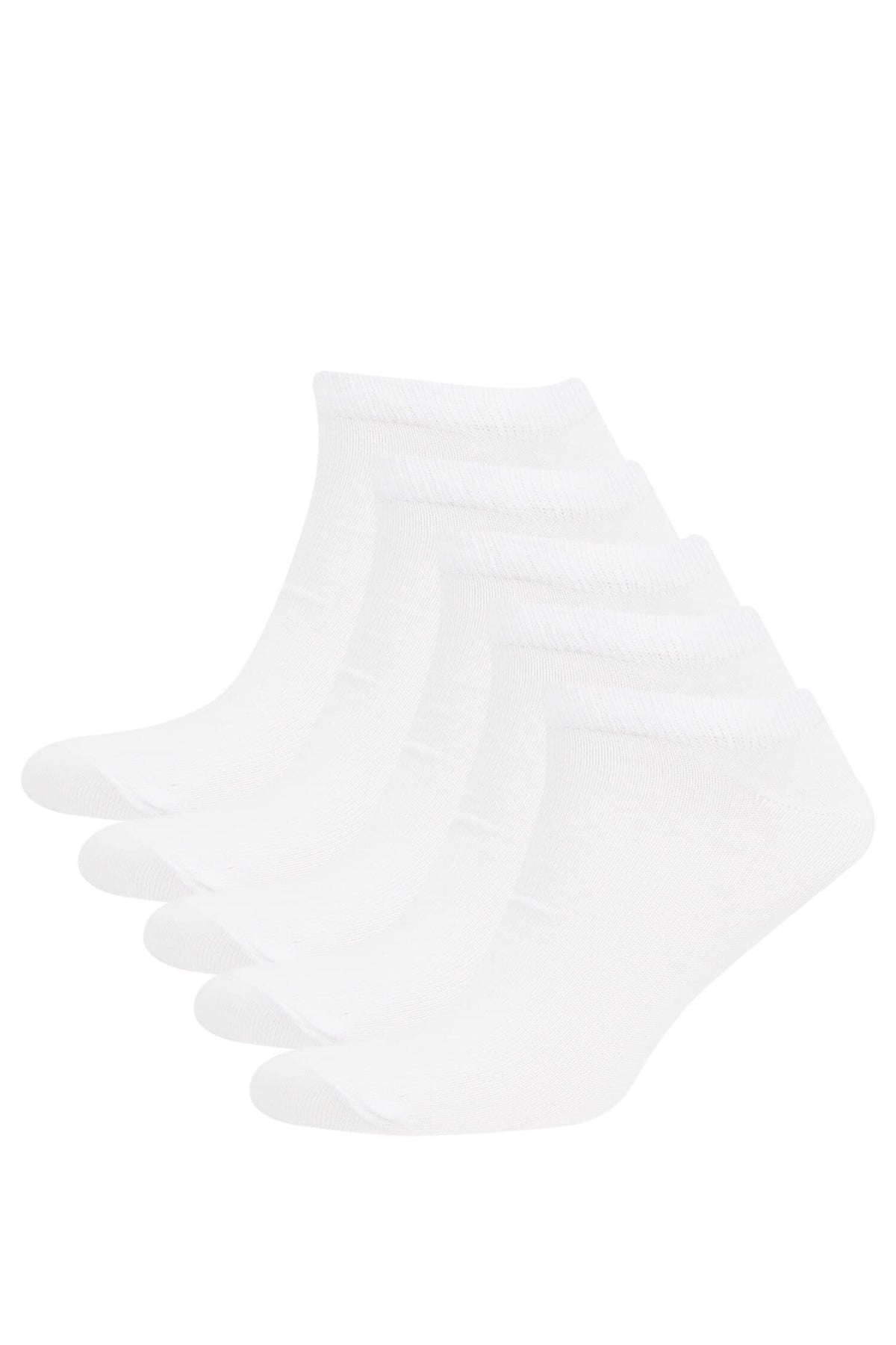 Man 5 Pcs Cotton Patik Socks Main image