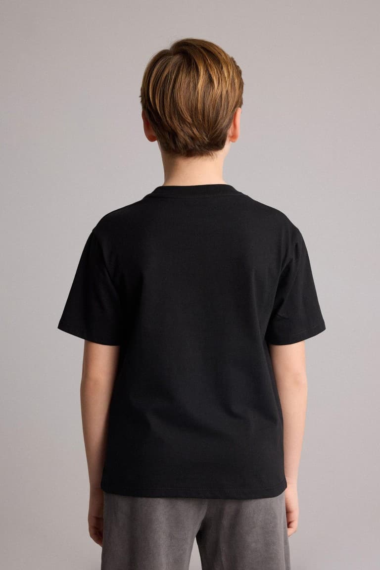 Boy Regular Fit Crew Neck Short Sleeve T-Shirt