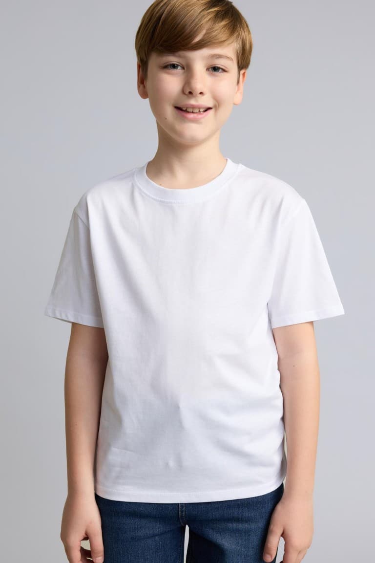 Boy Regular Fit Crew Neck Short Sleeve T-Shirt