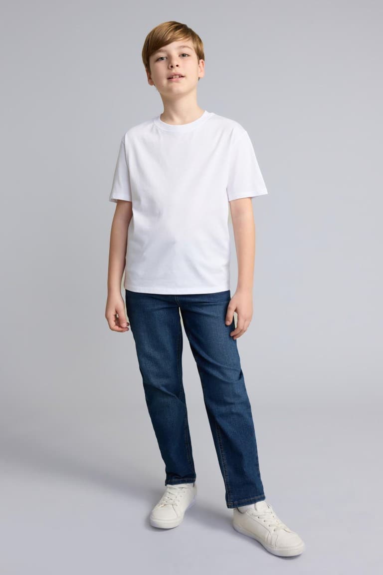 Boy Regular Fit Crew Neck Short Sleeve T-Shirt