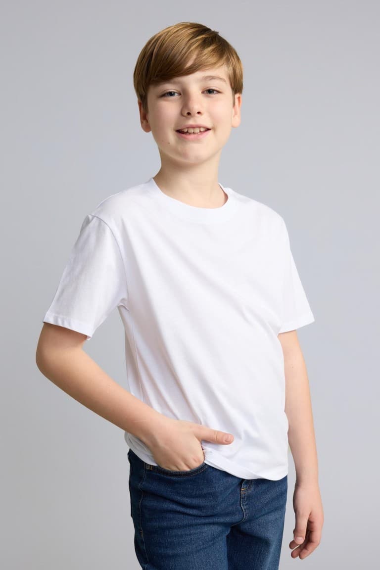 Boy Regular Fit Crew Neck Short Sleeve T-Shirt