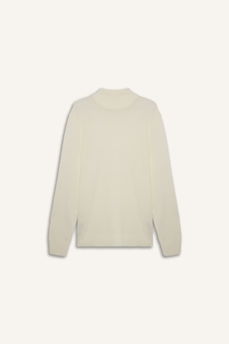 Slim Fit Slim Cut Turtleneck Basic Plain Knitwear Sweater