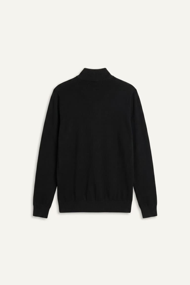 Slim Fit Slim Cut Turtleneck Basic Plain Knitwear Sweater