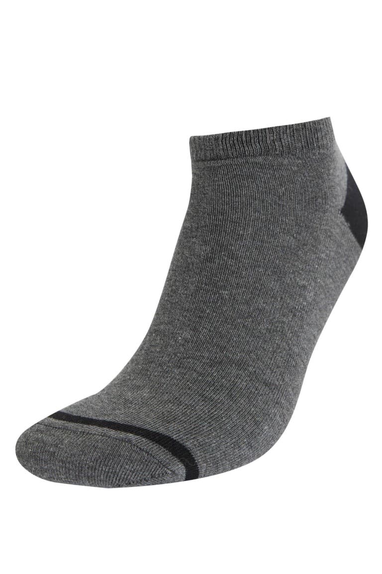 Men Patterned 5-Pack Ankle Socks