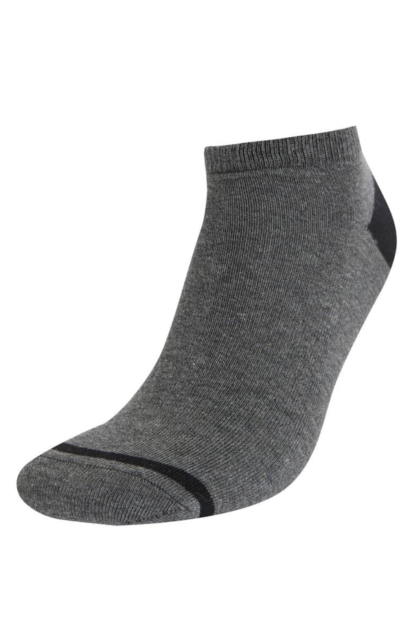 Men Patterned 5-Pack Ankle Socks