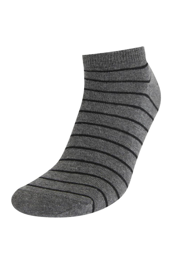 Men Patterned 5-Pack Ankle Socks