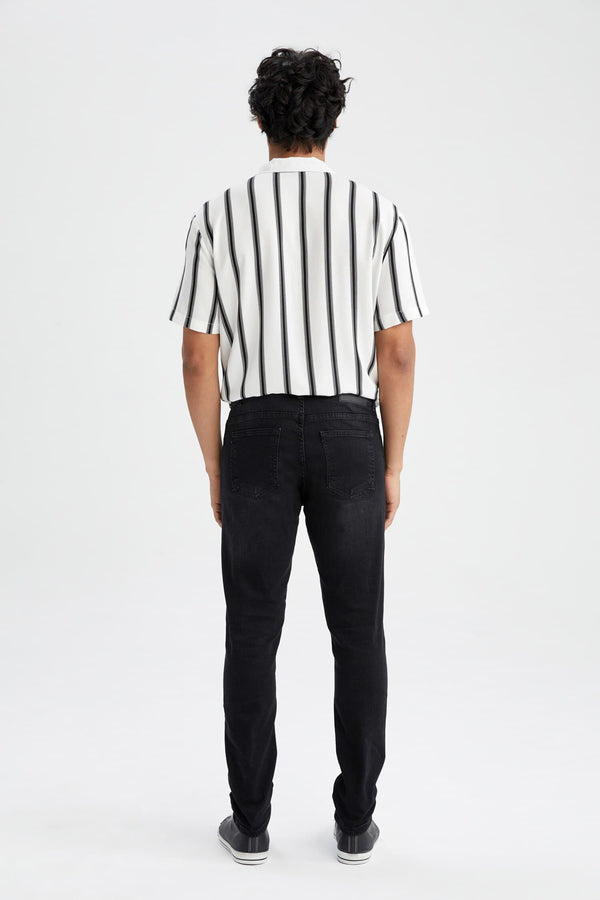 Pedro Slim Fit Narrow Mold Normal Waist Tight Leg Jean Pants
