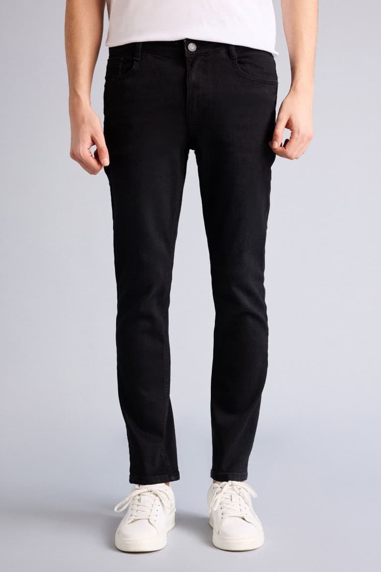 Pedro Slim Fit Narrow Mold Normal Waist Tight Leg Jean Pants