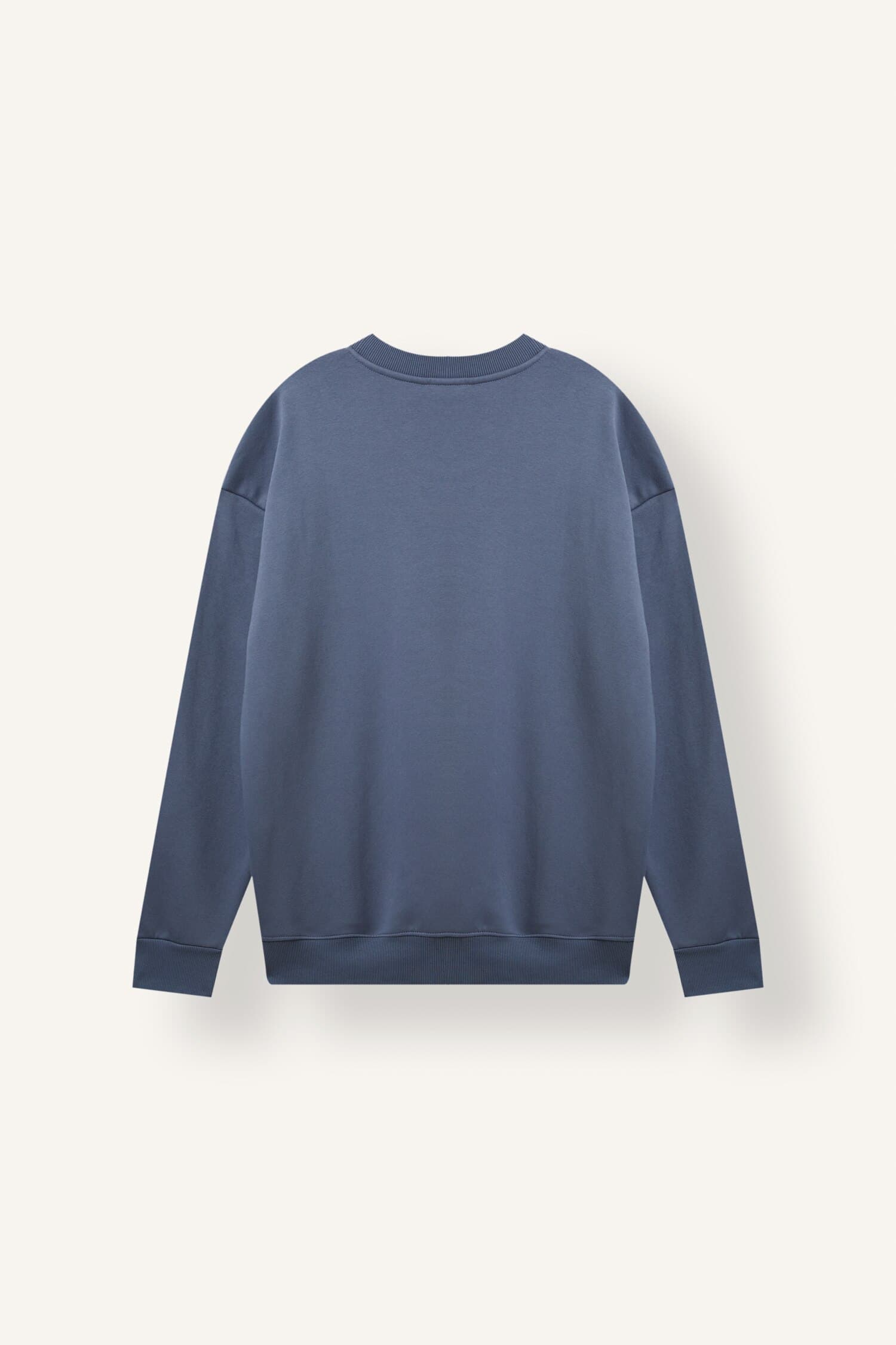 Boxy Fit Crew Neck Soft Furry Printed Sweatshirt Secondary image