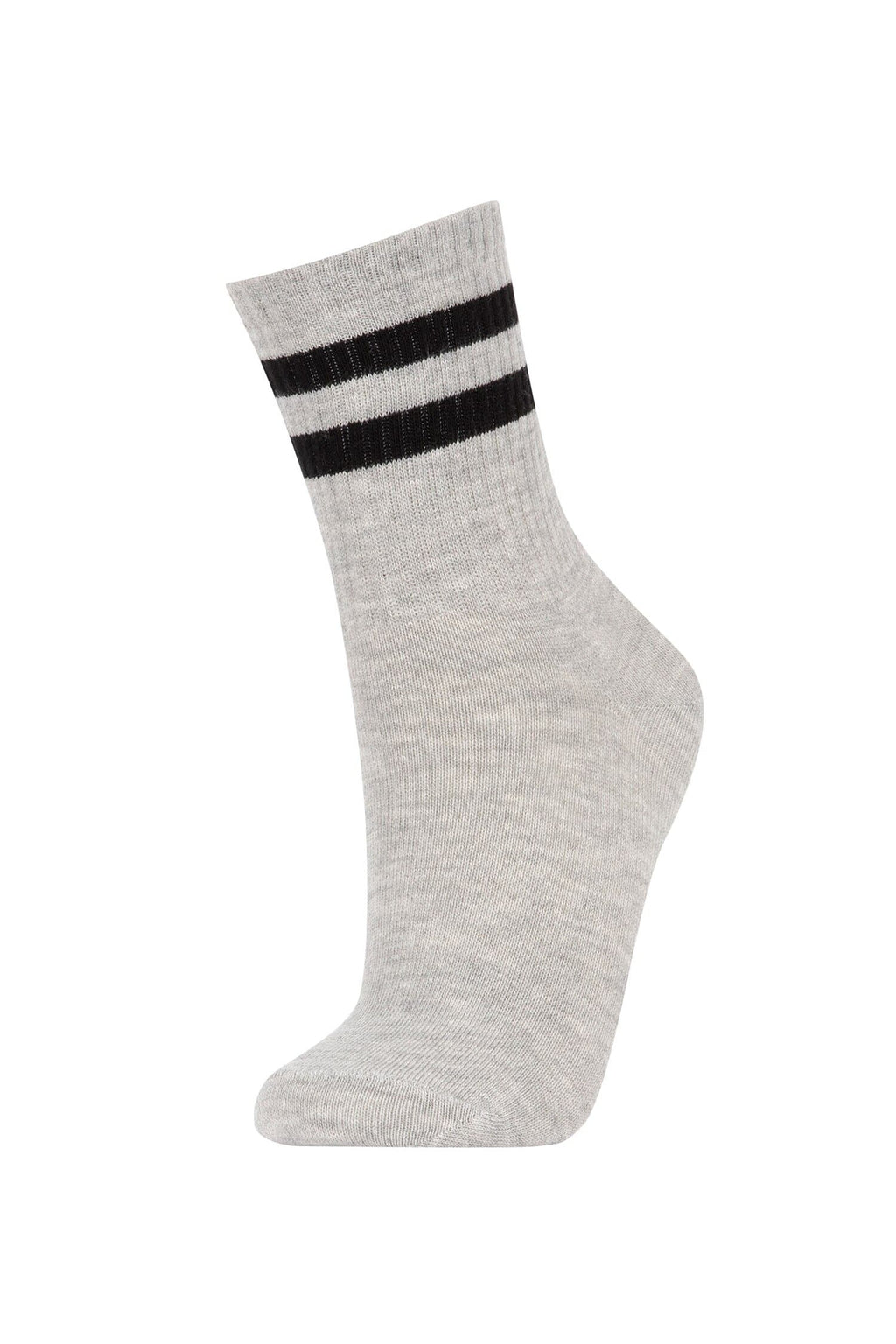 5-Pack Cotton Hoop Patterned Long Socks Boy