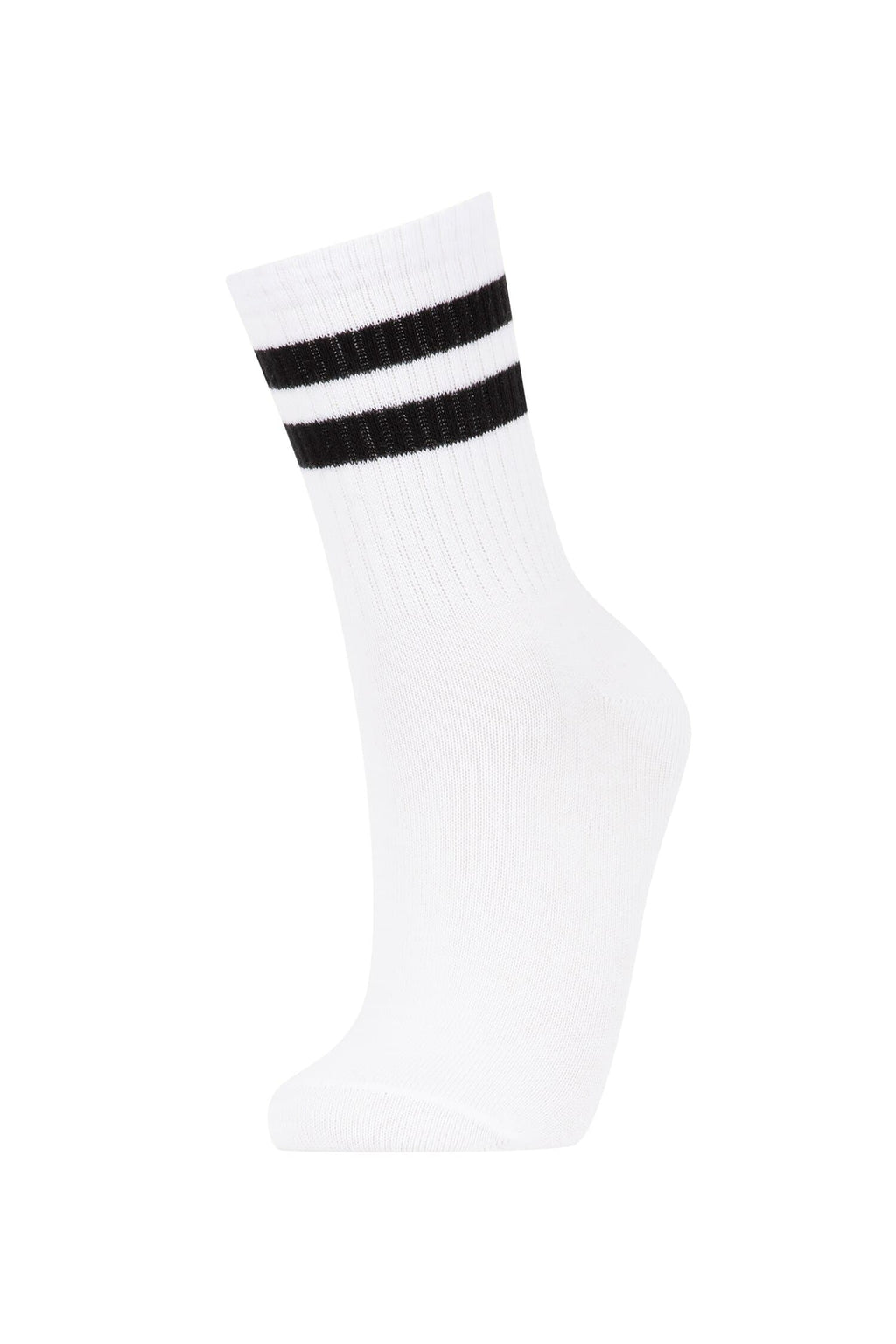 5-Pack Cotton Hoop Patterned Long Socks Boy